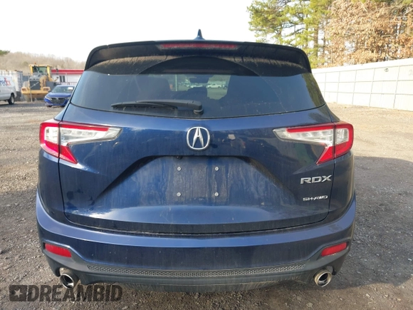 2019 Acura RDX with VIN 5J8TC2H30KL033873, listed as a IAAI auction lot 41771332 with 55,372 mi miles. Bid and sale history available at carsss.com. Image 16.