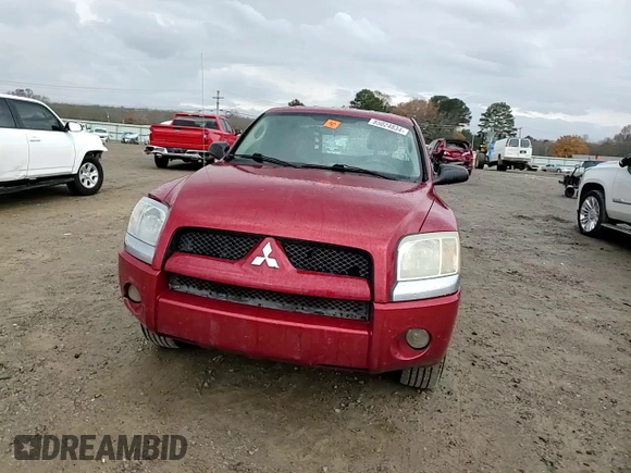 2007 Mitsubishi Raider LS with VIN 1Z7HC22K07S174061, listed as a Copart auction lot 85024834 with 112,062 mi miles and Salvage Title. Bid and sale history available at carsss.com. Image 10.