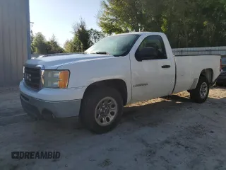 2009 GMC Sierra 1500 Work Truck z VIN 1GTEC14C09Z900915, wystawiony jako Copart lot #52753685 z przebiegiem Nie podano mil oraz Szkoda całkowita • Salvage title. Historia ofert i sprzedaży dostępna na DreamBid. Obrazek 1.