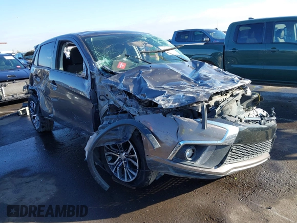 2019 Mitsubishi Outlander Sport SE 2.0 with VIN JA4AP4AUXKU005513, listed as a IAAI auction lot 41353888 with 144,070 mi miles. Bid and sale history available at carsss.com. Image 1.