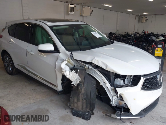 2022 Acura RDX Technology with VIN 5J8TC2H5XNL003320, listed as a IAAI auction lot 42562203 with 26,772 mi miles and . Bid and sale history available at DreamBid. Image 6.
