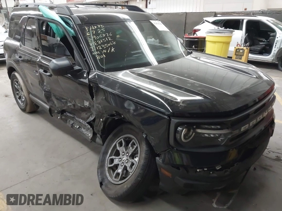 2024 Ford Bronco Sport Big Bend with VIN 3FMCR9B65RRE81512, listed as a IAAI auction lot 42476701 with 7,931 mi miles and . Bid and sale history available at DreamBid. Image 1.