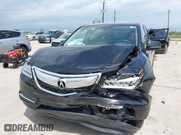 2015 Acura MDX Technology with VIN 5FRYD3H44FB005534, listed as a IAAI auction lot 42107208 with 56,347 mi miles and . Bid and sale history available at DreamBid. Image 6.