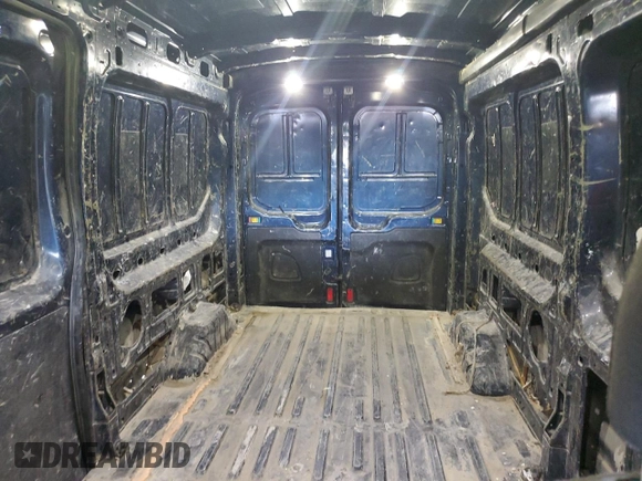 2017 Ford Transit with VIN 1FTYE2CMXHKA33800, listed as a Copart auction lot 60931935 with 234,935 mi miles and Salvage title. Bid and sale history available at DreamBid. Image 10.