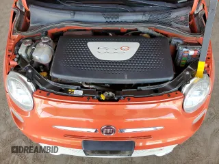2015 FIAT 500e with VIN 3C3CFFGE6FT507288, listed as a Copart auction lot 61210945 with 47,512 mi miles and Clean title. Bid and sale history available at DreamBid. Image 11.