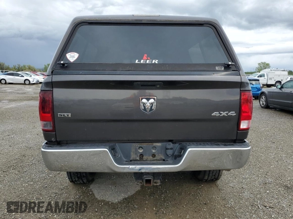 2014 Ram 2500 SLT with VIN 3C6UR5DL7EG175607, listed as a Copart auction lot 53576565 with 119,622 mi miles and Salvage title. Bid and sale history available at DreamBid. Image 6.