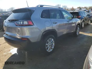 2019 Jeep Cherokee Latitude with VIN 1C4PJMCB0KD453739, listed as a Copart auction lot 79525833 with 89,346 mi miles and Salvage Title. Bid and sale history available at carsss.com. Image 3.