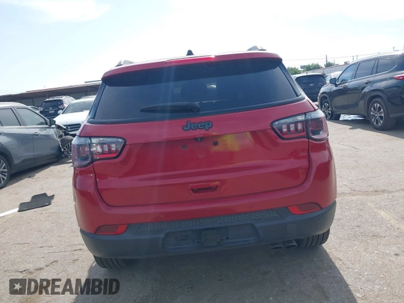 2021 Jeep Compass 80th Anniversary with VIN 3C4NJDEB9MT593337, listed as a IAAI auction lot 42247265 with 71,038 mi miles and . Bid and sale history available at DreamBid. Image 16.
