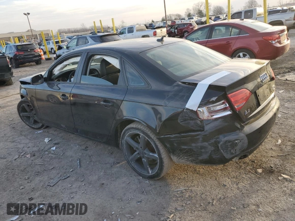 2012 Audi A4 2.0T Premium with VIN WAUBFAFL3CA115377, listed as a Copart auction lot 49700915 with 0 mi miles and Clean Title. Bid and sale history available at carsss.com. Image 2.