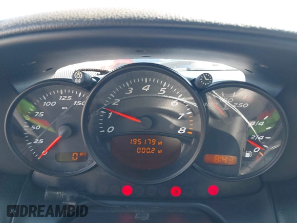 2001 Porsche Boxster with VIN WP0CA29891U621813, listed as a IAAI auction lot 41831917 with 195,179 mi miles. Bid and sale history available at carsss.com. Image 7.