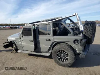 2019 Jeep Wrangler Unlimited Sahara with VIN 1C4HJXEG7KW573265, listed as a Copart auction lot 42683745 with 63,393 mi miles and Salvage title. Bid and sale history available at DreamBid. Image 2.