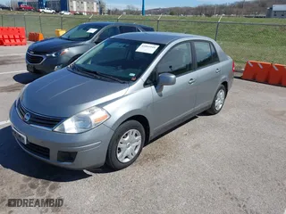 2010 Nissan Versa 1.8 S with VIN 3N1BC1AP1AL419287, listed as a IAAI auction lot 41861949 with 102,232 mi miles. Bid and sale history available at carsss.com. Image 2.