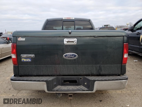 2005 Ford F-150 XLT with VIN 1FTPW12595KE80238, listed as a Copart auction lot 44429055 with 158,955 mi miles and Salvage Title. Bid and sale history available at carsss.com. Image 6.