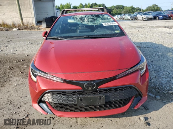 2021 Toyota Corolla Hatchback SE with VIN JTND4MBE6M3129379, listed as a Copart auction lot 65313364 with 48,435 mi miles and Salvage Title. Bid and sale history available at carsss.com. Image 5.