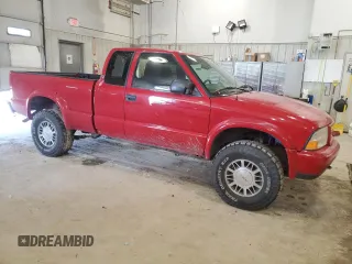 2000 GMC Sonoma SLS w/1SJ Pkg with VIN 1GTCT19W3Y8139635, listed as a Copart auction lot 49481715 with 180,926 mi miles and Salvage Title. Bid and sale history available at carsss.com. Image 4.