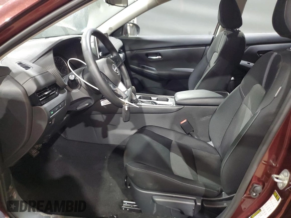 2025 Nissan Sentra SV with VIN 3N1AB8CV9SY302015, listed as a Copart auction lot 56039085 with 6,493 mi miles and Clean Title. Bid and sale history available at DreamBid. Image 7.