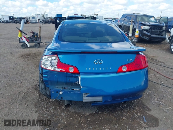 2003 Infiniti G35 w/Leather with VIN JNKCV54E03M218081, listed as a IAAI auction lot 40689499 with 87,064 mi miles and . Bid and sale history available at DreamBid. Image 17.