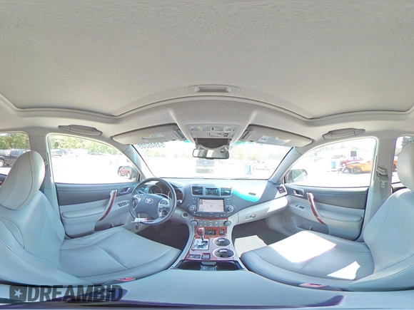 2012 Toyota Highlander Limited with VIN 5TDDK3EH5CS157343, listed as a Copart auction lot 54946205 with 146,654 mi miles and Salvage title. Bid and sale history available at DreamBid. Image 15.