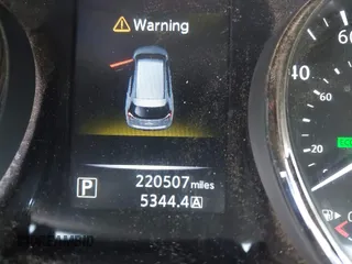 2016 Nissan Rogue SV with VIN KNMAT2MV8GP695049, listed as a IAAI auction lot 41826587 with 220,507 mi miles. Bid and sale history available at carsss.com. Image 15.