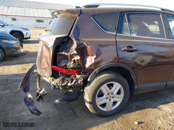 2016 Toyota RAV4 LE with VIN 2T3BFREVXGW464225, listed as a IAAI auction lot 41769225 with 113,939 mi miles. Bid and sale history available at carsss.com. Image 6.