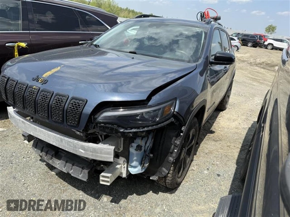 2022 Jeep Cherokee Latitude Lux with VIN 1C4PJMMX1ND513185, listed as a Copart auction lot 58665695 with 80,120 mi miles and Salvage title. Bid and sale history available at DreamBid. Image 1.