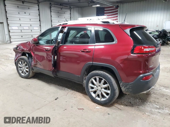 2018 Jeep Cherokee Limited с VIN 1C4PJMDX4JD603053, выставлен на аукционе Copart как лот 54016065 с пробегом 109 520 миль миль и Чистый • Clean title. История ставок и продаж доступна на DreamBid. Изображение 2.