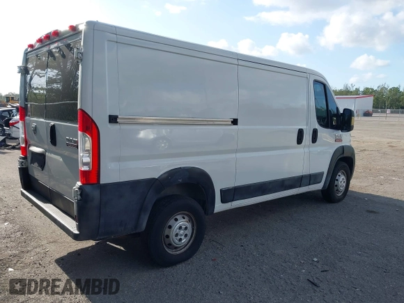 2014 Ram ProMaster Cargo with VIN 3C6TRVAG3EE105066, listed as a IAAI auction lot 42127473 with 122,505 mi miles. Bid and sale history available at carsss.com. Image 4.