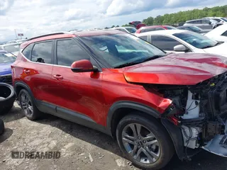 2023 Kia Seltos S with VIN KNDEU2AA1P7432837, listed as a IAAI auction lot 42213801 with 34,820 mi miles and . Bid and sale history available at DreamBid. Image 14.