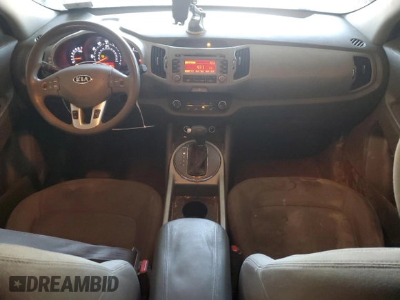 2012 Kia Sportage LX with VIN KNDPB3A25C7267964, listed as a Copart auction lot 47640285 with 188,724 mi miles and Salvage title. Bid and sale history available at DreamBid. Image 8.