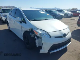 2013 Toyota Prius One with VIN JTDKN3DU2D0356030, listed as a IAAI auction lot 42106224 with 209,413 mi miles. Bid and sale history available at carsss.com. Image 6.