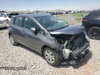 2017 Nissan Note S Plus with VIN 3N1CE2CP5HL381087, listed as a Copart auction lot 56511705 with 67,525 mi miles and Salvage title. Bid and sale history available at DreamBid. Image 4.