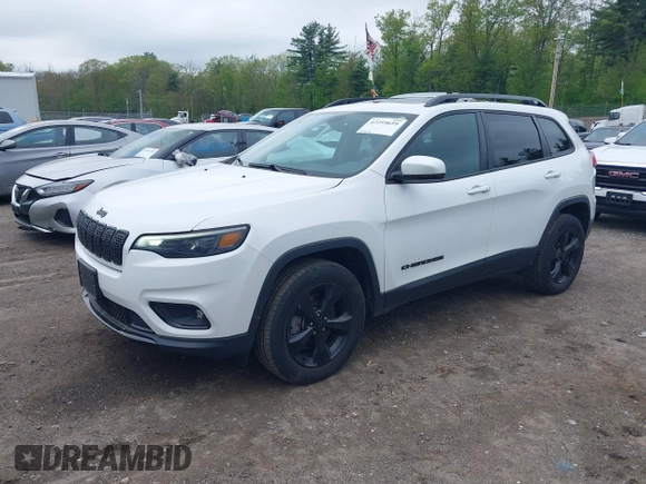 2019 Jeep Cherokee Latitude Plus with VIN 1C4PJMLB8KD320467, listed as a IAAI auction lot 42259659 with 33,368 mi miles and . Bid and sale history available at DreamBid. Image 18.