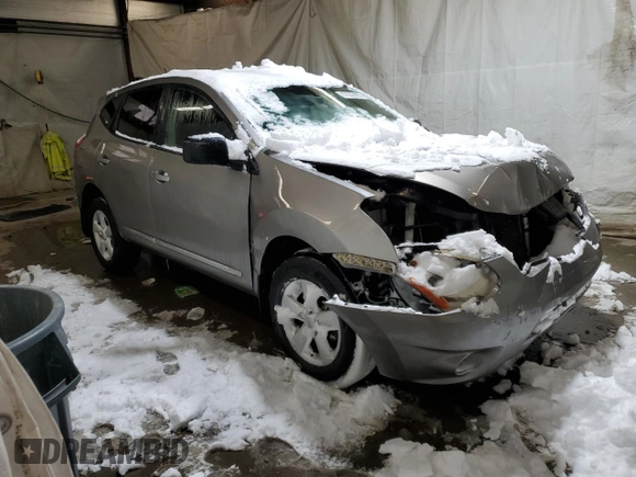 2012 Nissan Rogue S with VIN JN8AS5MV2CW368140, listed as a Copart auction lot 87632565 with 116,517 mi miles and Salvage Title. Bid and sale history available at DreamBid. Image 4.