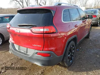 2015 Jeep Cherokee Limited with VIN 1C4PJLDS8FW516802, listed as a IAAI auction lot 41486920 with 110,911 mi miles and . Bid and sale history available at DreamBid. Image 4.