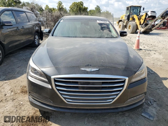 2017 Genesis G80 Ultimate with VIN KMHGN4JFXHU199715, listed as a Copart auction lot 72476994 with 133,454 mi miles and Clean Title. Bid and sale history available at DreamBid. Image 5.