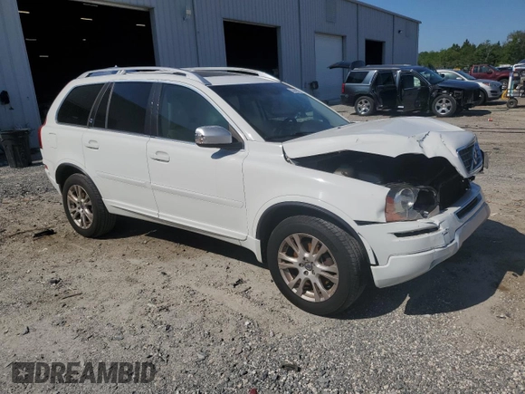 2014 Volvo XC90 with VIN YV4952CY9E1703195, listed as a Copart auction lot 53069705 with 151,932 mi miles and Salvage Title. Bid and sale history available at carsss.com. Image 4.