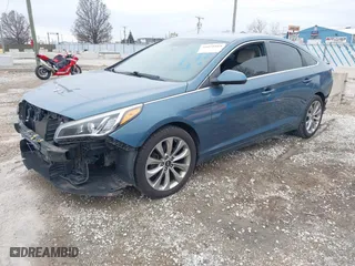 2017 Hyundai Sonata SE with VIN 5NPE24AF9HH445488, listed as a IAAI auction lot 41058868 with 146,812 mi miles. Bid and sale history available at carsss.com. Image 2.