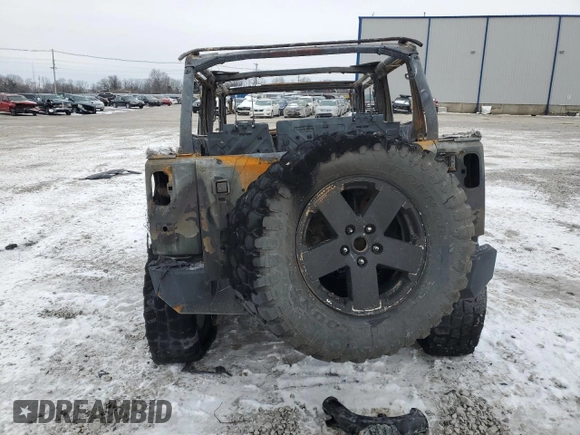 2008 Jeep Wrangler Unlimited Sahara with VIN 1J4GA59118L549473, listed as a Copart auction lot 45336905 with Not Provided miles and Non Repairable. Bid and sale history available at carsss.com. Image 6.