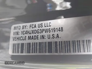 2023 Jeep Wrangler Willys с VIN 1C4HJXDG3PW619148, выставлен на аукционе IAAI как лот 42321982 с пробегом 24 277 миль миль и . История ставок и продаж доступна на DreamBid. Изображение 9.