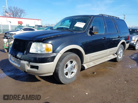 2005 Ford Expedition Eddie Bauer with VIN 1FMFU18575LA43580, listed as a IAAI auction lot 41838176 with 222,967 mi miles. Bid and sale history available at carsss.com. Image 17.