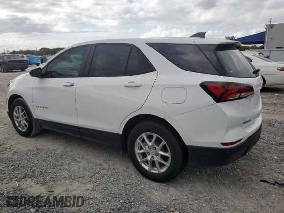 2024 Chevrolet Equinox LS with VIN 3GNAXHEG9RL232818, listed as a Copart auction lot 52411955 with Not Provided miles and Non Repairable. Bid and sale history available at DreamBid. Image 2.