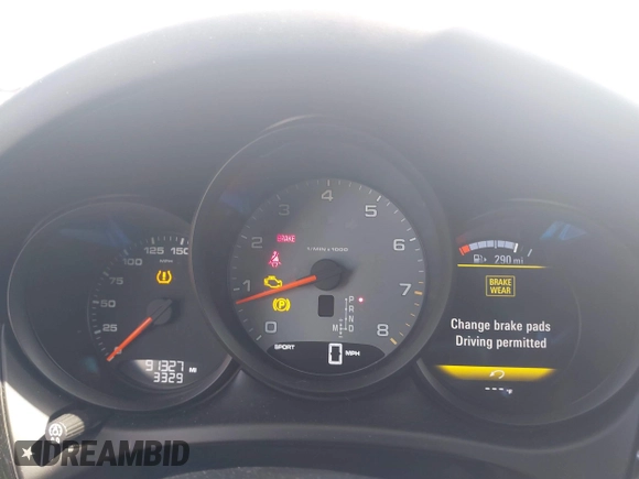 2017 Porsche Macan S with VIN WP1AB2A5XHLB16898, listed as a IAAI auction lot 41729651 with 91,327 mi miles and . Bid and sale history available at DreamBid. Image 7.