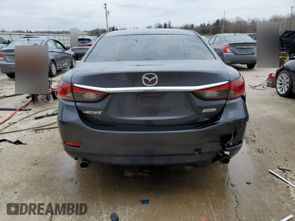 2014 Mazda 6 i Touring with VIN JM1GJ1V6XE1135521, listed as a Copart auction lot 48473935 with 127,376 mi miles and Salvage Title. Bid and sale history available at DreamBid. Image 6.