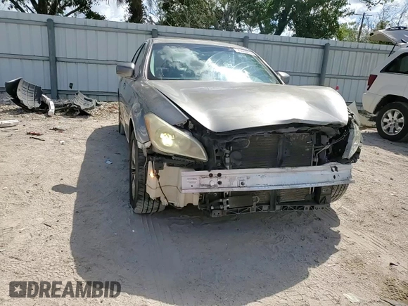 2011 Infiniti M37 with VIN JN1BY1AR9BM370205, listed as a Copart auction lot 73017334 with 166,301 mi miles and Salvage Title. Bid and sale history available at carsss.com. Image 11.