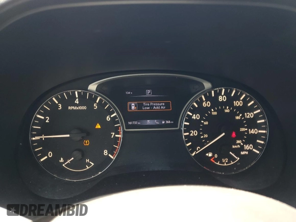 2017 Nissan Pathfinder Platinum with VIN 5N1DR2MNXHC613306, listed as a Copart auction lot 62641485 with 161,737 mi miles and Salvage title. Bid and sale history available at DreamBid. Image 9.