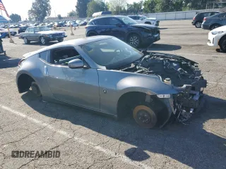 2017 Nissan 370Z with VIN JN1AZ4EH7HM952761, listed as a Copart auction lot 52350355 with 0 mi miles and Salvage Title. Bid and sale history available at carsss.com. Image 4.