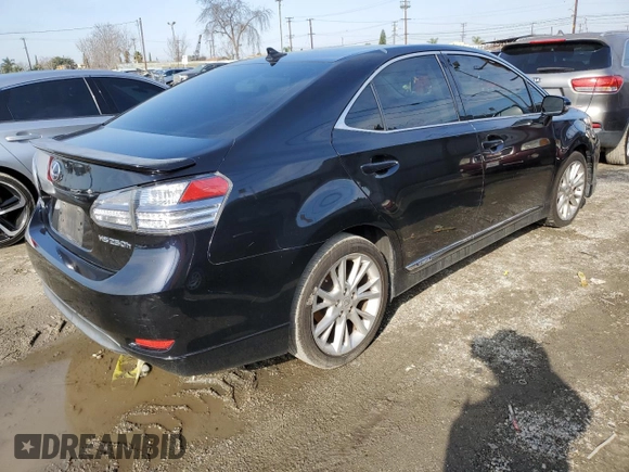 2010 Lexus HS 250h with VIN JTHBB1BA2A2027767, listed as a Copart auction lot 42797315 with 125,621 mi miles and Clean Title. Bid and sale history available at DreamBid. Image 3.
