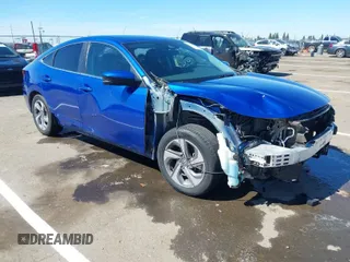 2020 Honda Insight EX with VIN 19XZE4F55LE003877, listed as a IAAI auction lot 41884389 with 146,615 mi miles and . Bid and sale history available at carsss.com. Image 1.