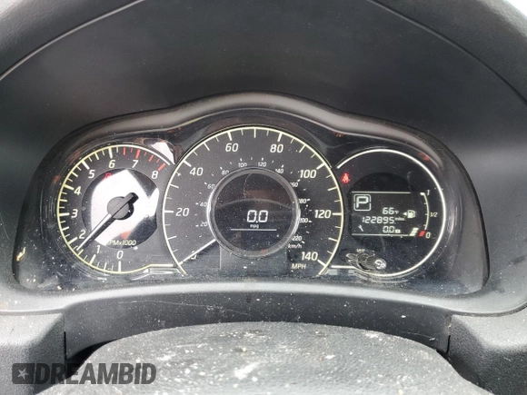 2016 Nissan Note S with VIN 3N1CE2CP5GL403815, listed as a Copart auction lot 55786765 with 122,895 mi miles and Salvage title. Bid and sale history available at DreamBid. Image 9.