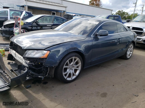 2011 Audi A5 2.0T Premium with VIN WAUCFAFR5BA043881, listed as a Copart auction lot 65905713 with 133656 miles and Salvage Title. Bid and sale history available at carsss.com. Image 1.